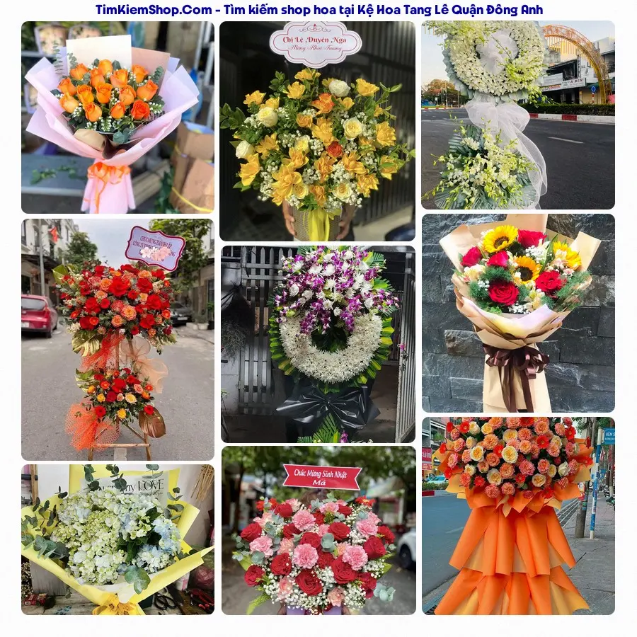 Hoa Tươi Yumi - Đặt Hoa Đám Tang Quận Đông Anh