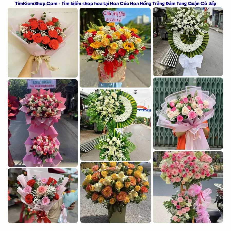 Hoa Tươi Yumi - Đặt Hoa Đám Tang Quận Gò Vấp