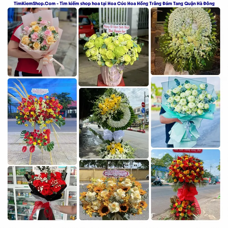 Hoa Tươi Yumi - Đặt Hoa Đám Tang Quận Hà Đông