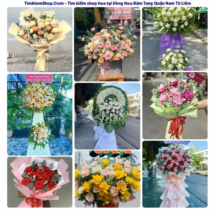 Hoa Tươi Yumi - Đặt Hoa Đám Tang Quận Nam Từ Liêm