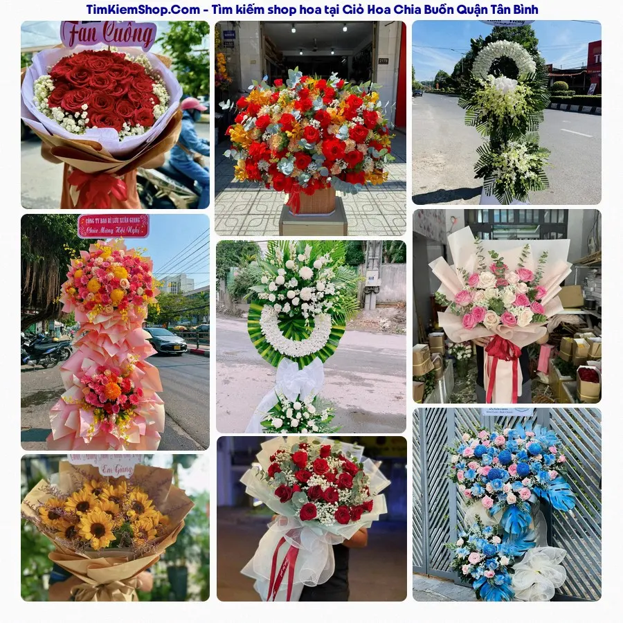 Hoa Tươi Yumi - Đặt Hoa Đám Tang Quận Tân Bình