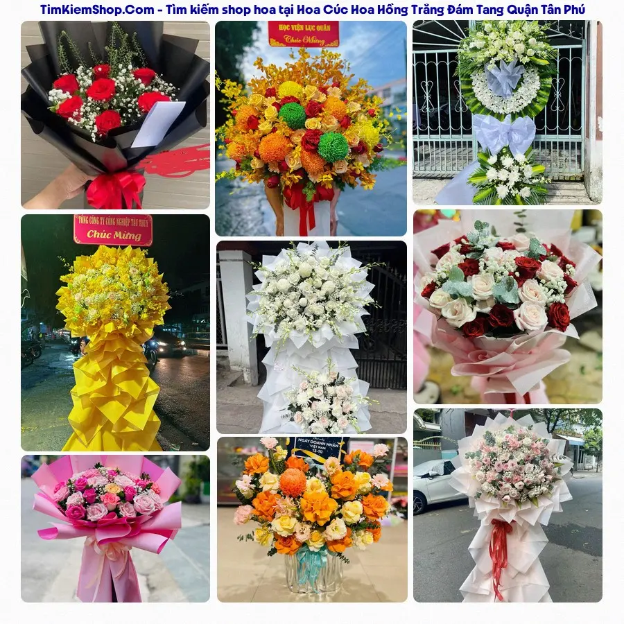 Hoa Tươi Yumi - Đặt Hoa Đám Tang Quận Tân Phú