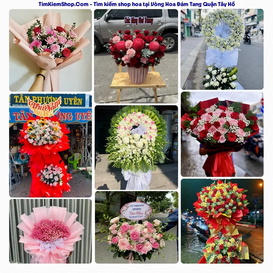 Hoa Tươi Yumi - Đặt Hoa Đám Tang Quận Tây Hồ
