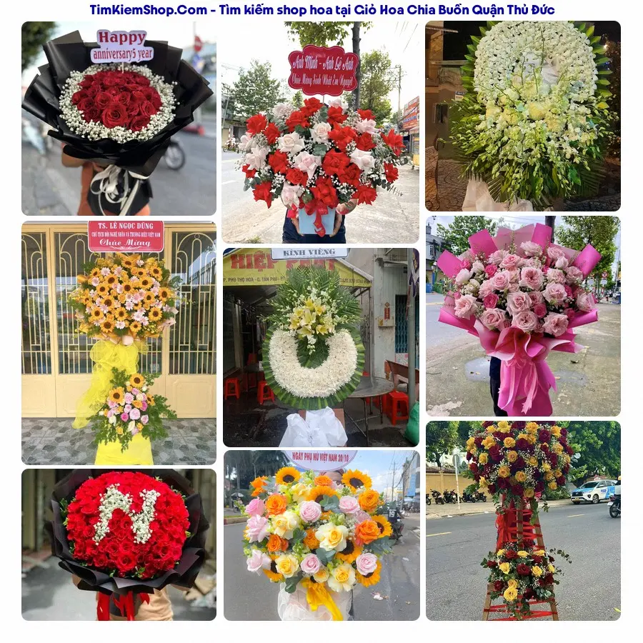 Hoa Tươi Yumi - Đặt Hoa Đám Tang Quận Thủ Đức