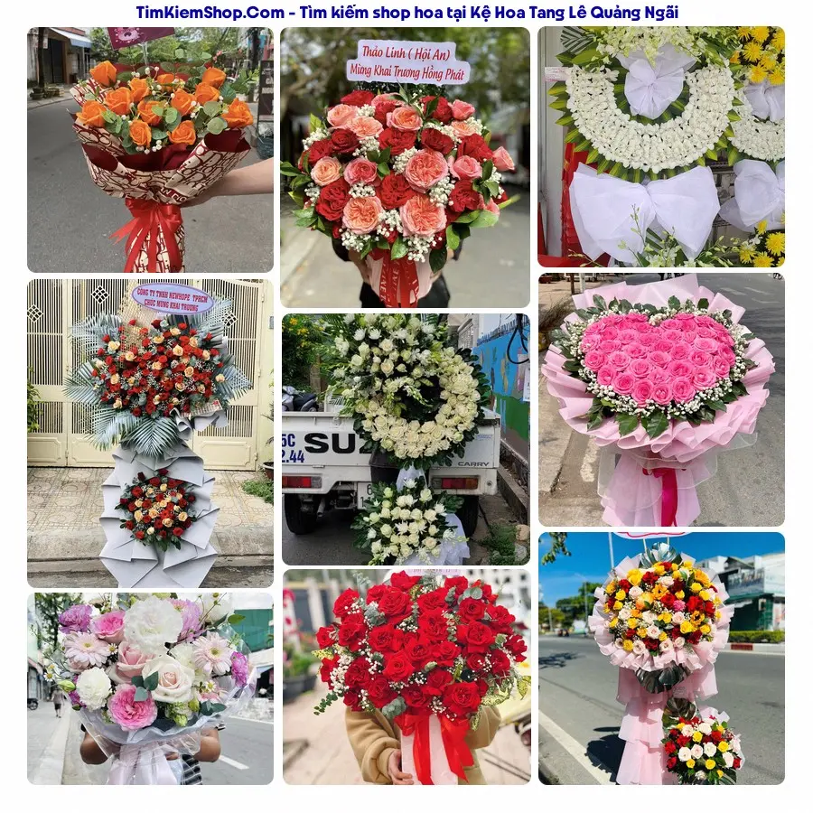 Hoa Tươi Yumi - Đặt Hoa Đám Tang Quảng Ngãi