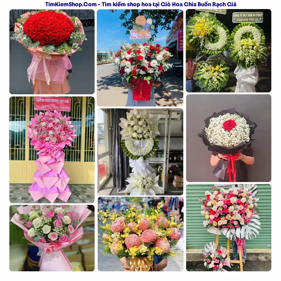 Hoa Tươi Yumi - Đặt Hoa Đám Tang Rạch Giá