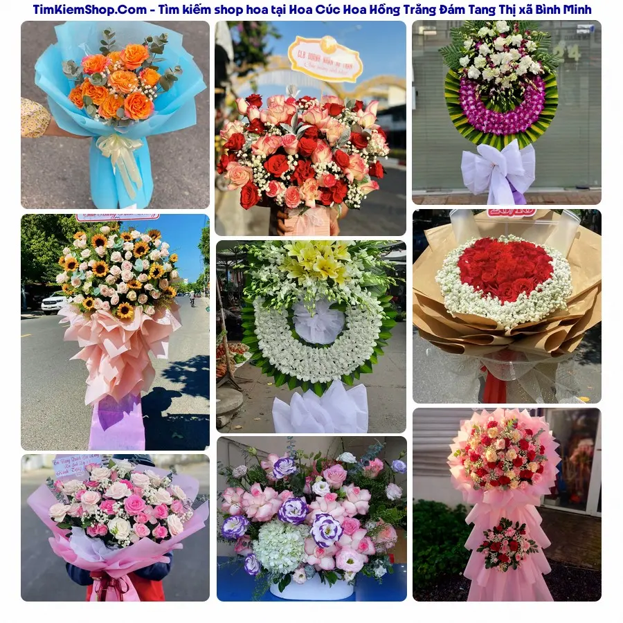Hoa Tươi Yumi - Đặt Hoa Đám Tang Thị xã Bình Minh
