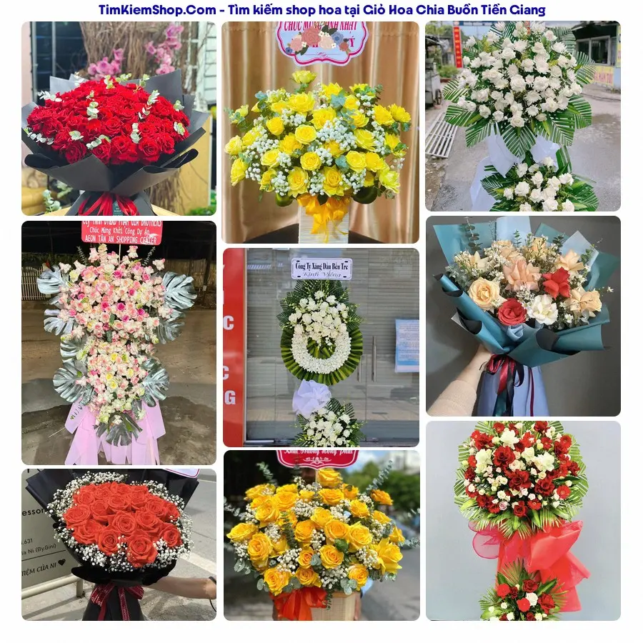 Hoa Tươi Yumi - Đặt Hoa Đám Tang Tiền Giang
