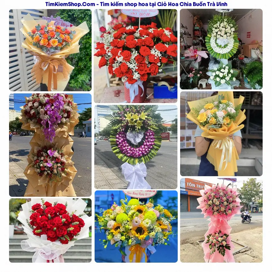 Hoa Tươi Yumi - Đặt Hoa Đám Tang Trà Vinh