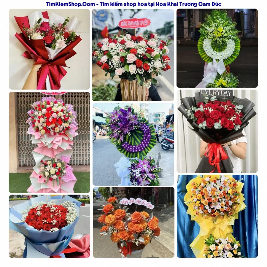 Hoa Tươi Yumi - Hoa Tươi Cam Đức