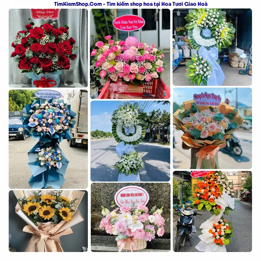 Hoa Tươi Yumi - Hoa Tươi Xã Giao Hoà