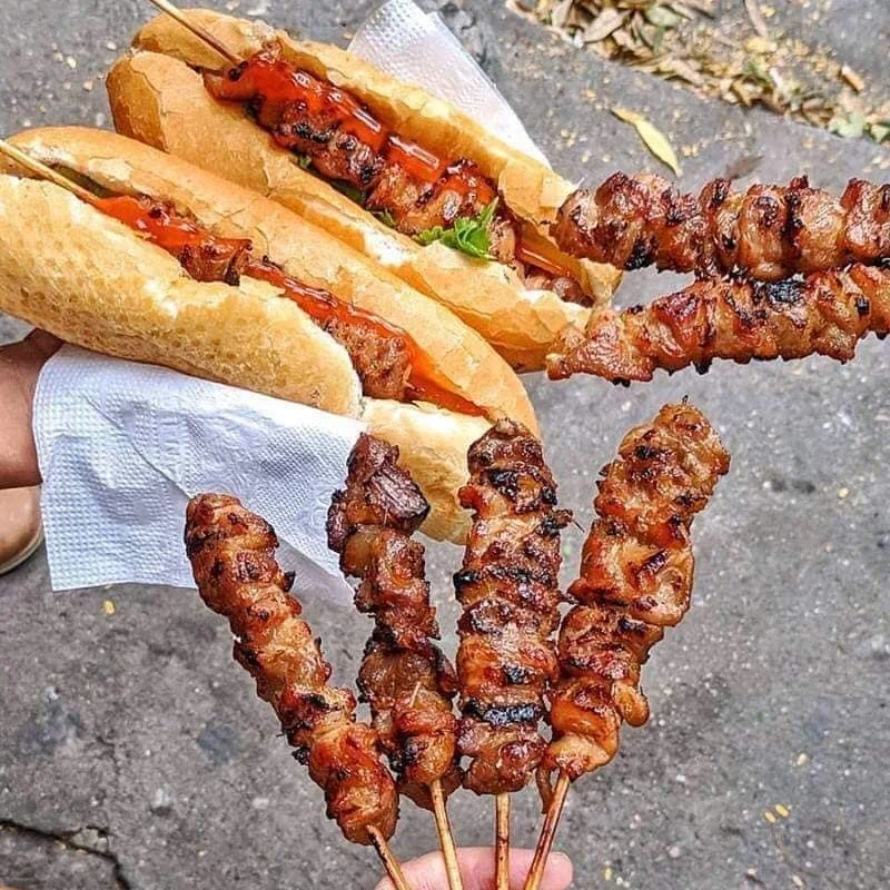 HTX thịt xiên nướng Hoàng Đức