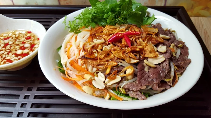 Bún trộn O Hạnh