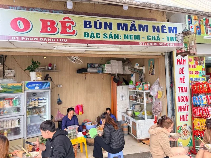 Bún Mắm Nêm O Bê