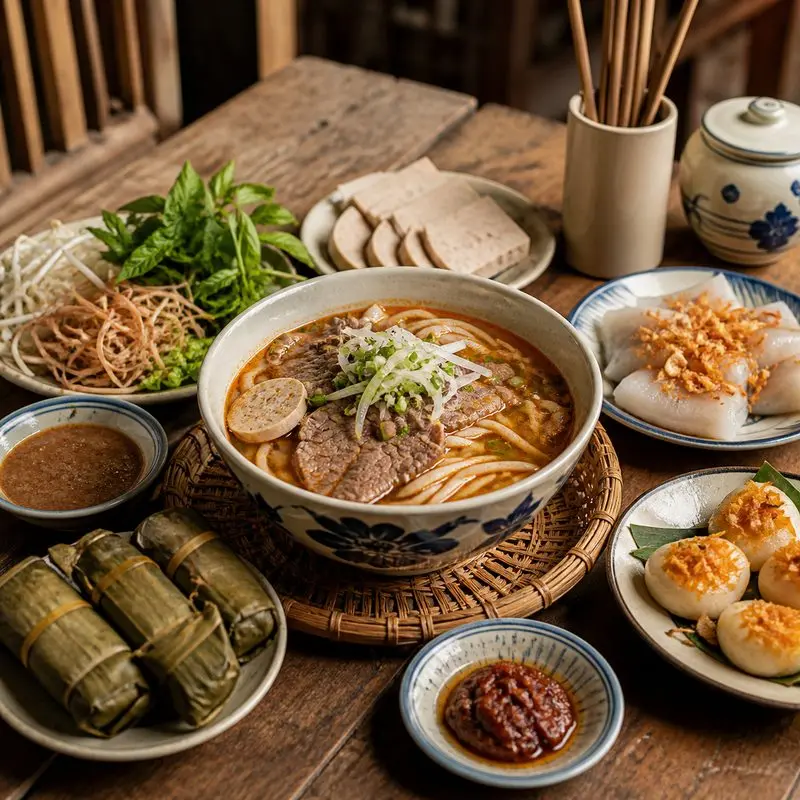 Khám phá 9 hương vị đặc trưng trong ẩm thực Huế