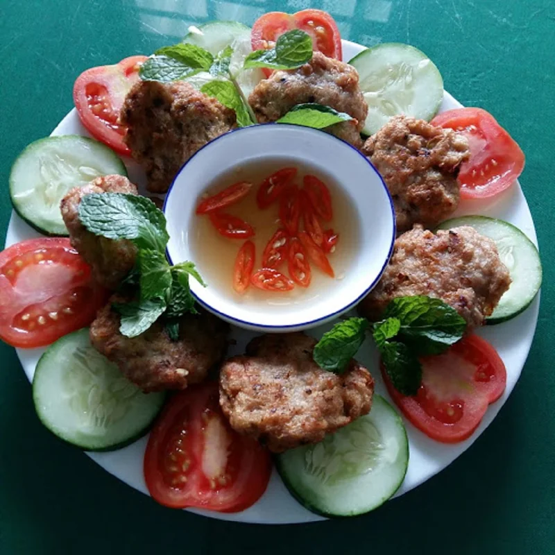 Chả nhái đồng cuốn lá lốt