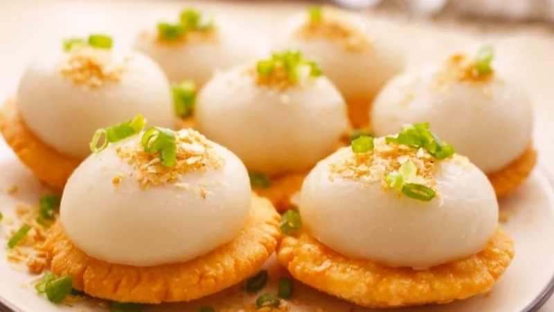 Quán bánh ram ít Mệ Lé