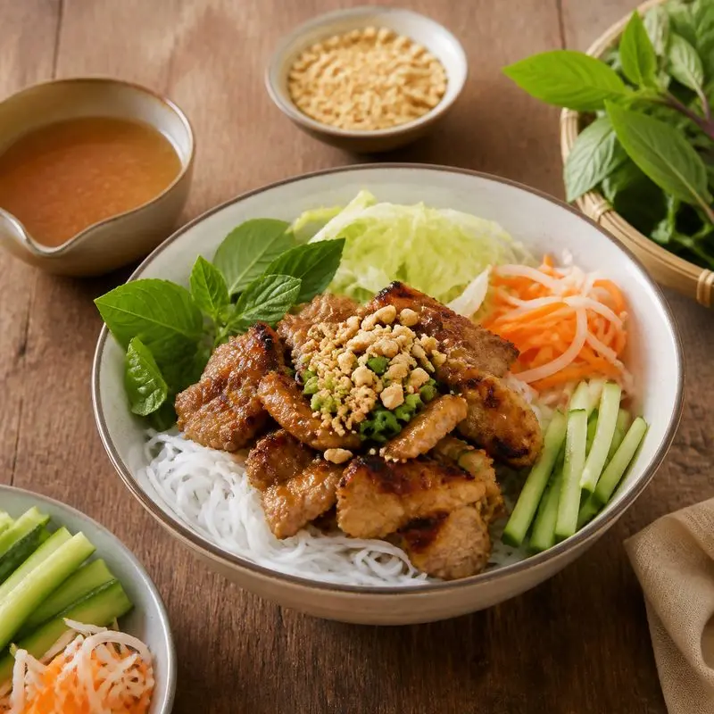Bún thịt nướng Huế và 7 địa chỉ thưởng thức tại Cố đô