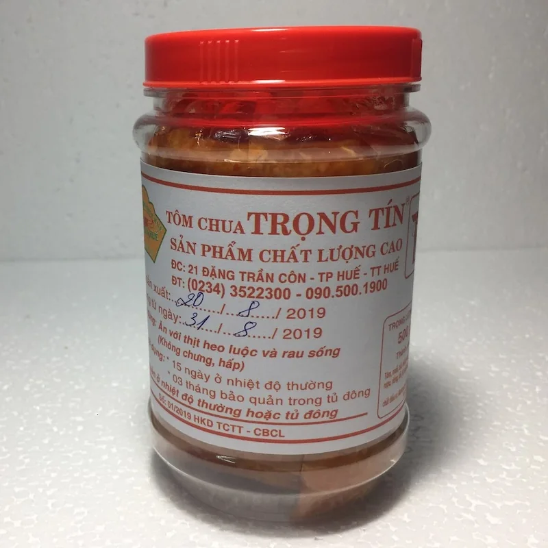 Mắm tôm chua Trọng Tín