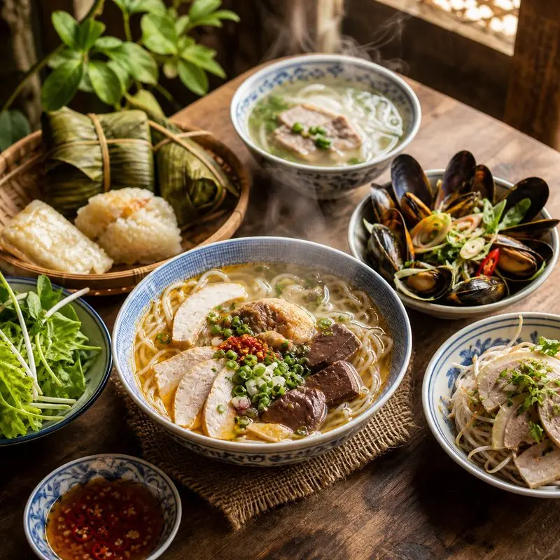 Buổi sáng ở Cố đô nên ăn gì? 5 món dân dã đáng thử
