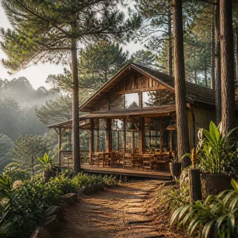 In The Forest Đà Lạt: Góc cà phê ẩn mình giữa rừng thông