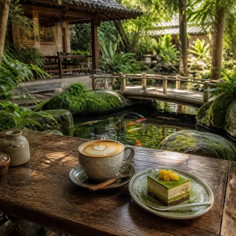 Iokkoi Coffee Zen Garden Bến Tre: quán cà phê phong cách Nhật