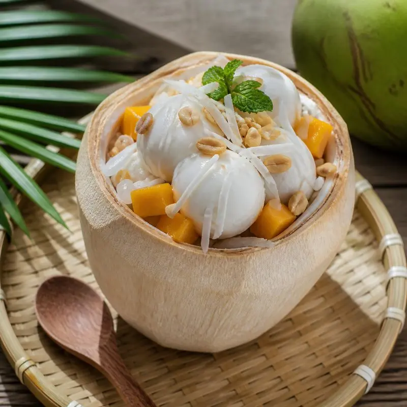 Kem Dừa Đất Côn Đảo