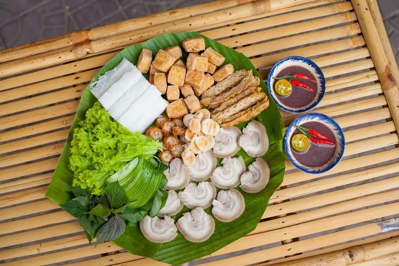 Bún đậu Lam Phương