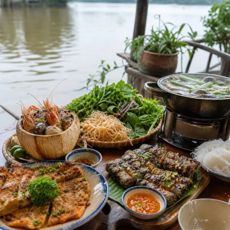Làng Ẩm Thực Sông Tràm
