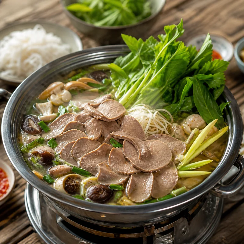 Lẩu lưỡi bò