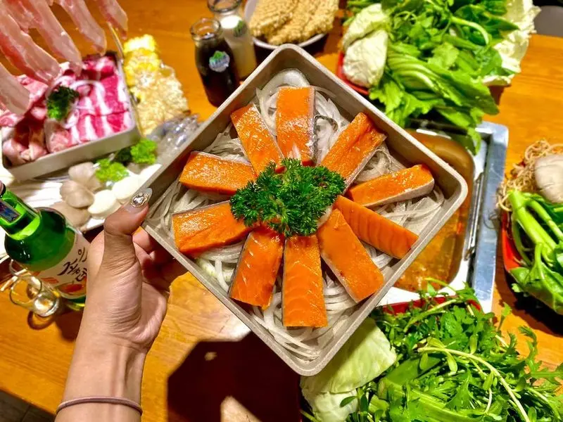 Lẩu rau Lagim Đà Lạt