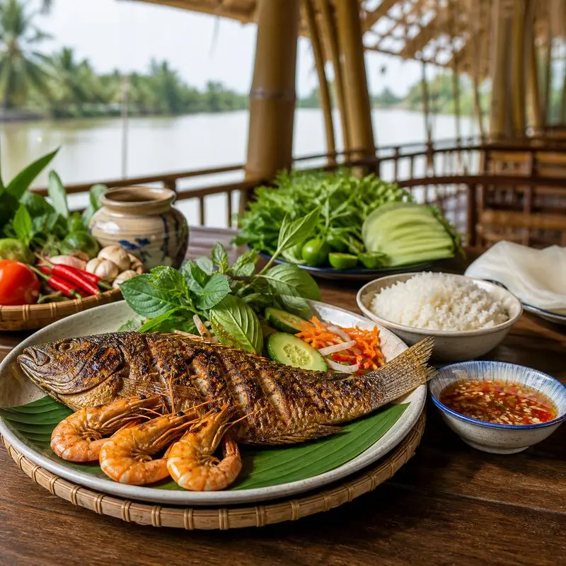 Lúa Nếp Bến Tre Restaurant: địa chỉ, không gian và món ngon miền Tây