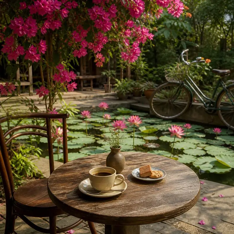 Maya Coffee Pleiku: khu vườn xanh giữa phố núi
