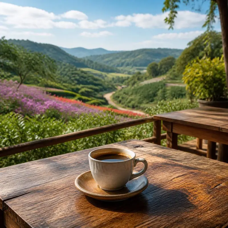 Mê Linh Coffee Garden Đà Lạt: quán cà phê giữa đèo Tà Nung