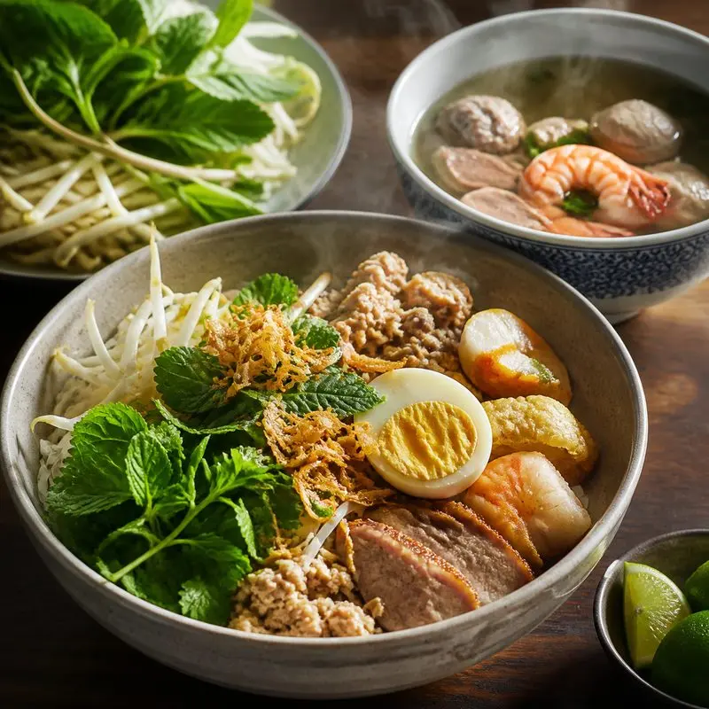 Mì Trộn Tóp Mỡ Thiên Hương