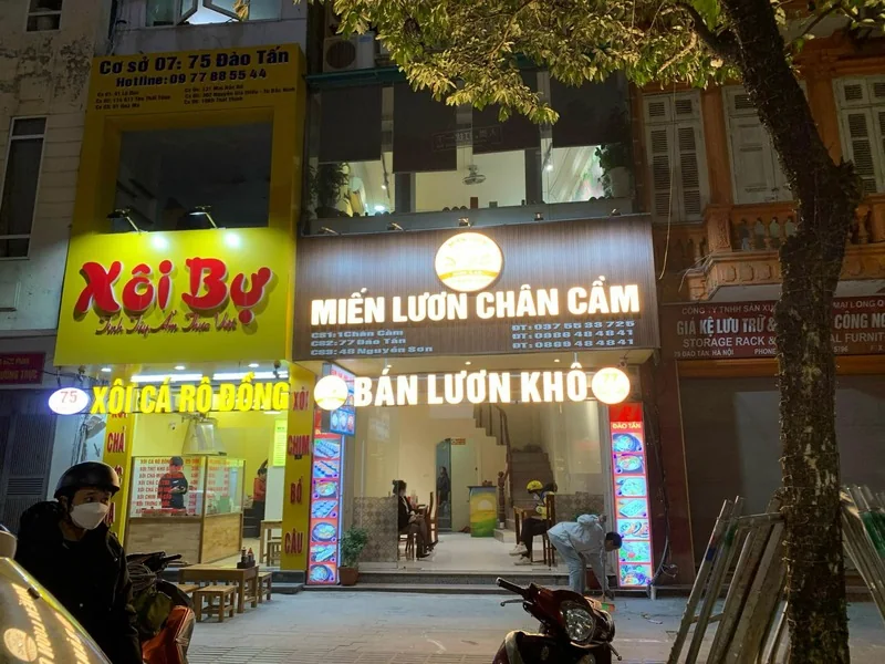 Miến Lươn Chân Cầm - hệ thống cơ sở