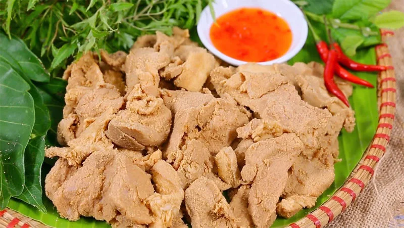 Thịt muối chua Sơn La
