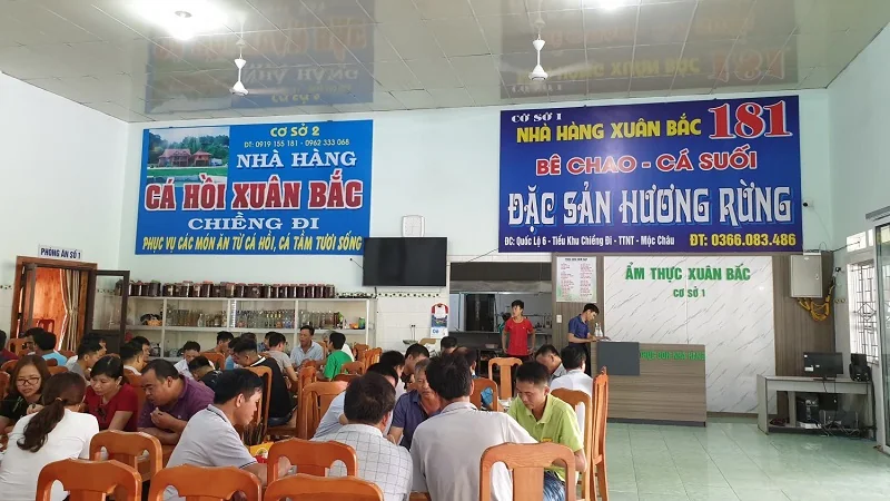 Quán ăn ngon Mộc Châu Xuân Bắc 181