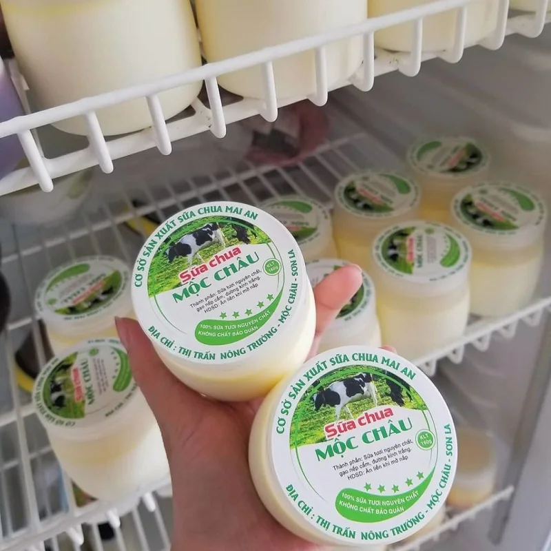 Sữa và sữa chua Mộc Châu