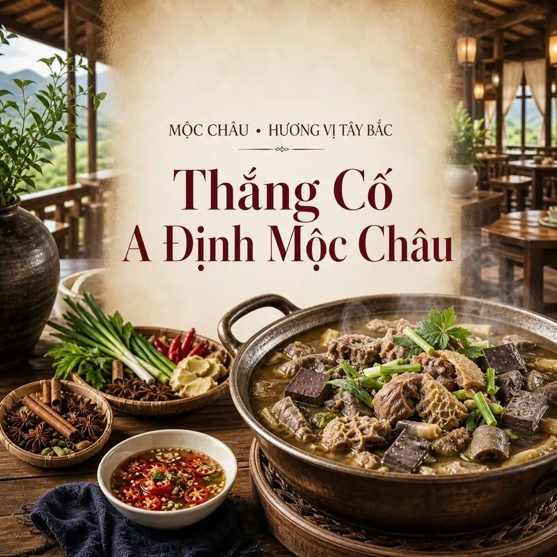 Ghé Thắng Cố A Định khám phá hương vị Tây Bắc ở Mộc Châu