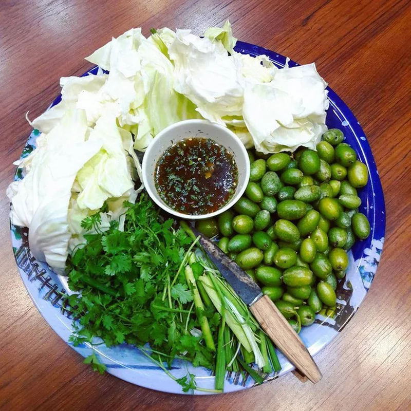 Chẩm chéo Mộc Châu ướt