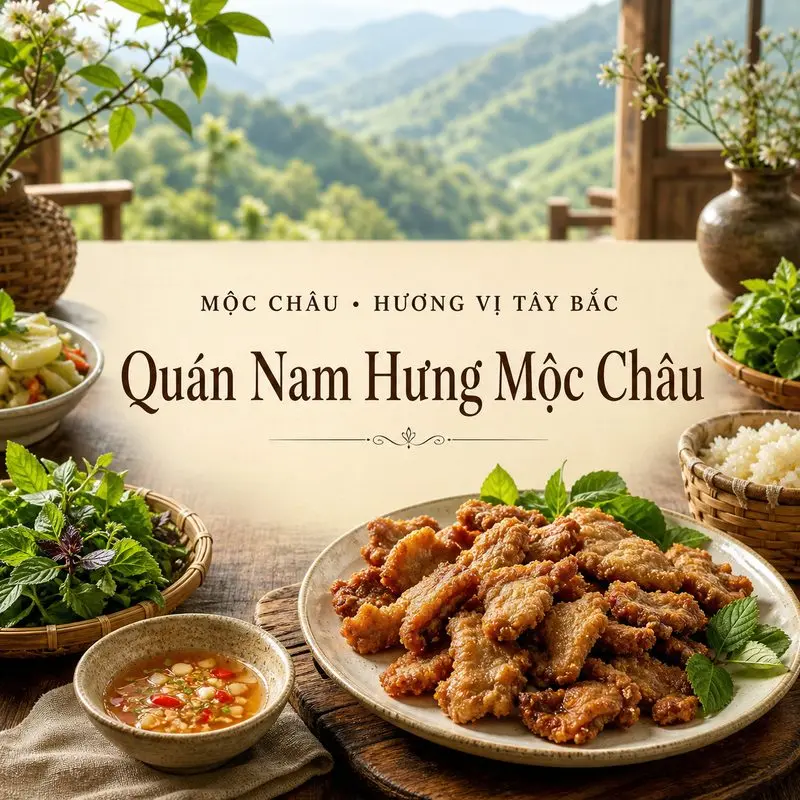 Dừng chân tại Quán 70 Nam Hưng giữa hành trình Mộc Châu