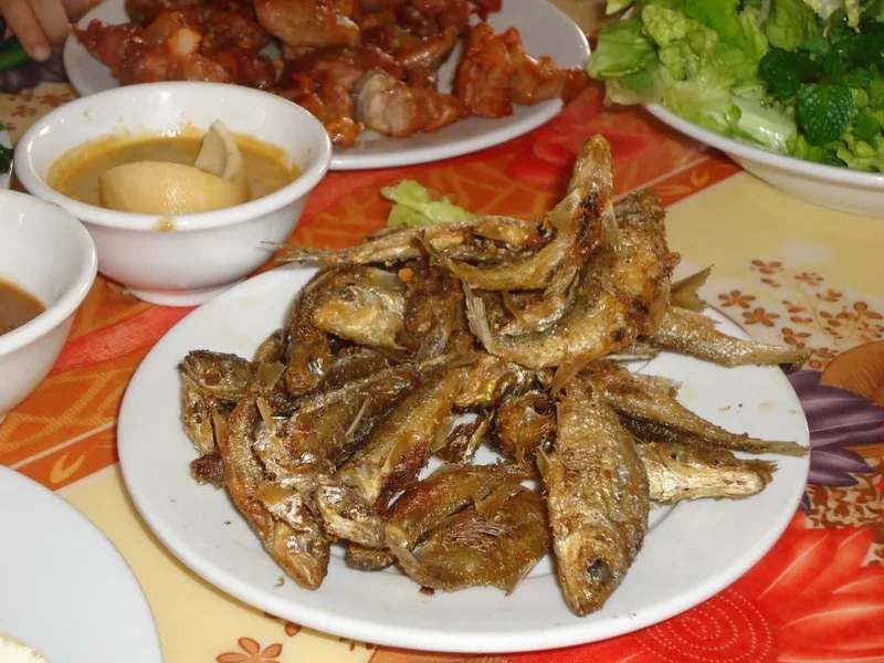 Cá suối nướng Mộc Châu
