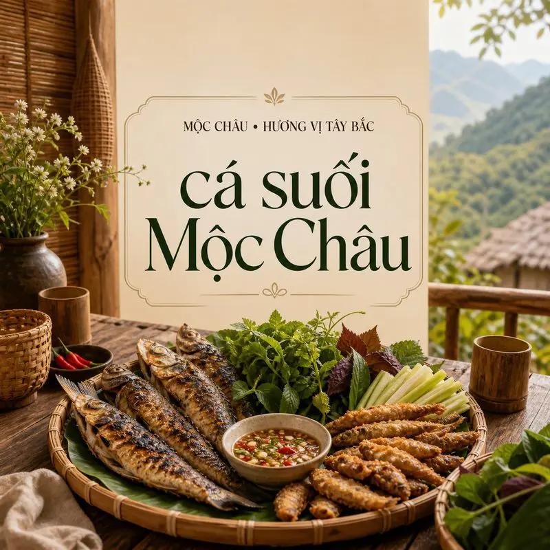 Cá suối Mộc Châu và hai cách chế biến đậm vị cao nguyên