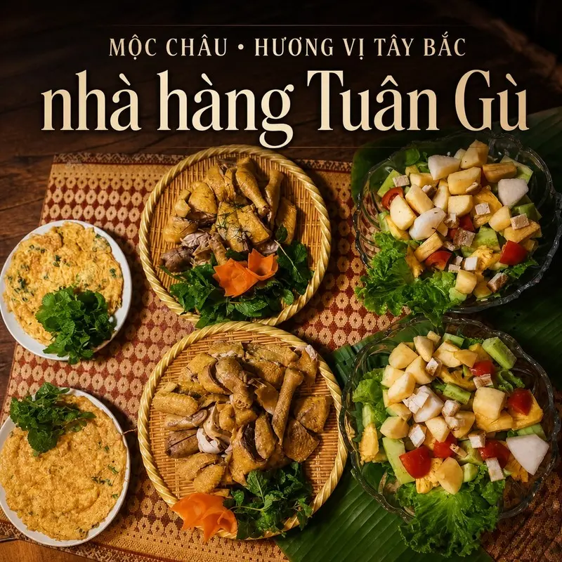 Khám phá nhà hàng Tuân Gù và hương vị Tây Bắc ở Mộc Châu