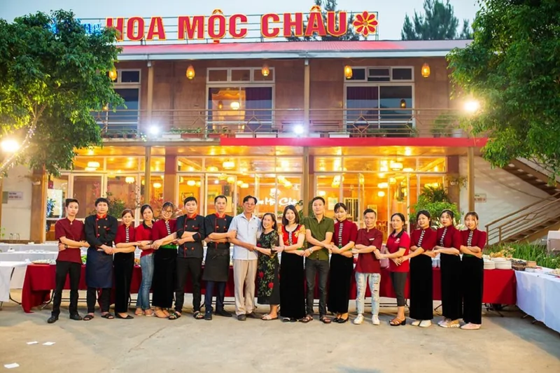 Nhà hàng Hoa Mộc Châu - Hương rừng Tây Bắc