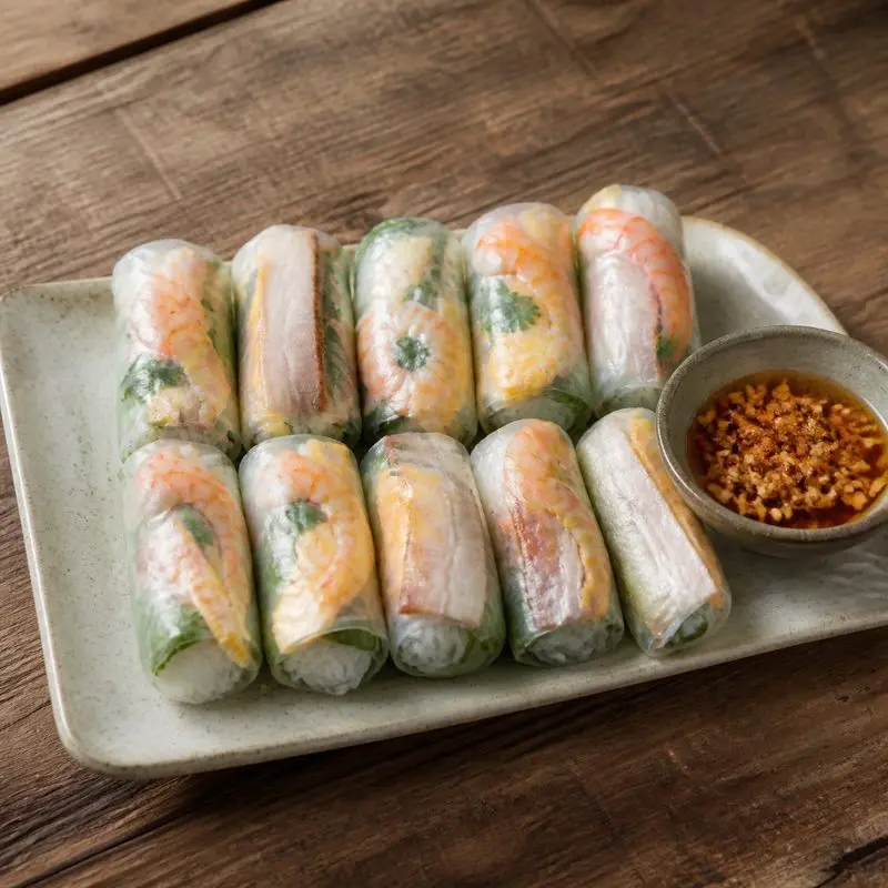 Gỏi cuốn - Gỏi đu đủ NaKaLi
