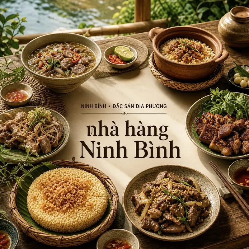 10 nhà hàng và quán ăn Ninh Bình cho hành trình khám phá ẩm thực