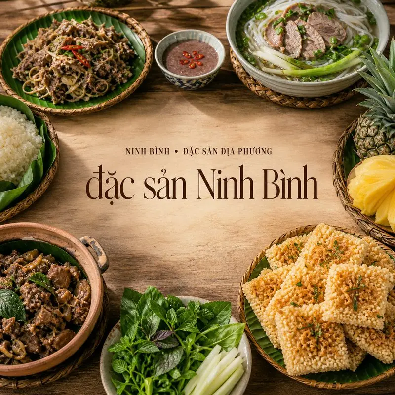 Khám phá 12 món ngon mang dấu ấn ẩm thực Ninh Bình