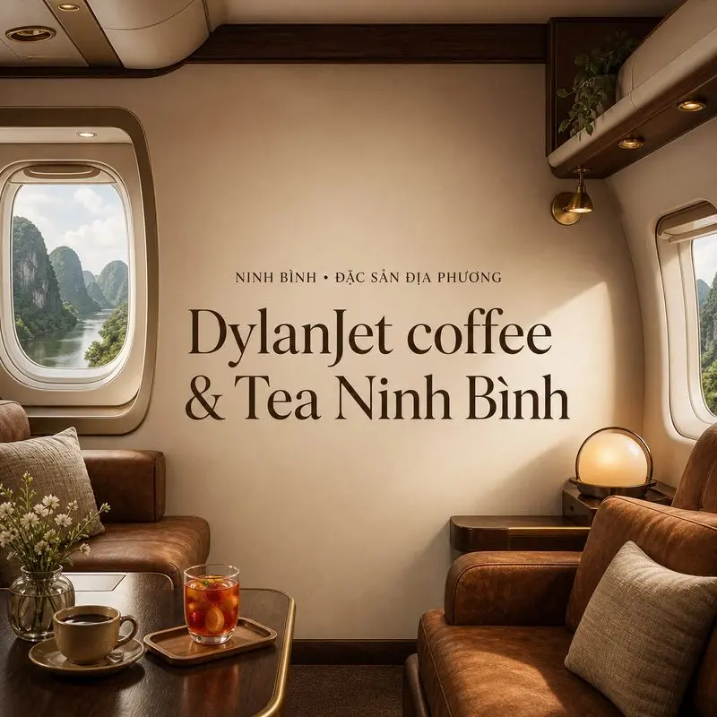 Khám phá quán cà phê mô phỏng khoang bay tại Ninh Bình